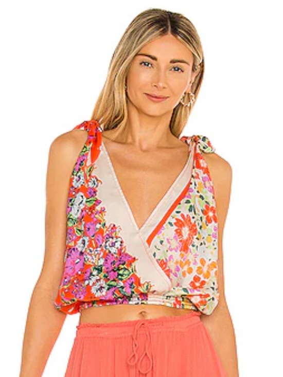 Free People Tops - Free People Tied to You top in Fiesta